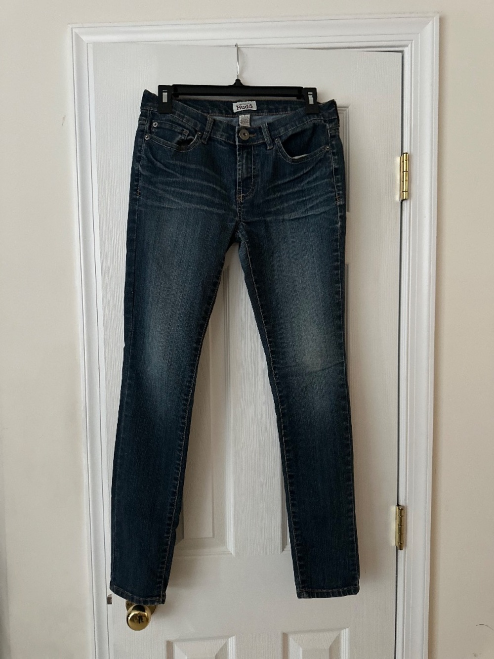 Mudd Preowned Dark Blue Skinny Jeans Size 7